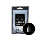 apres - Gel-X 2.0 Refill Bags - Natural Stiletto Extra Short Size 3 (50 pcs)