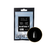 apres - Gel-X 2.0 Refill Bags - Natural Stiletto Extra Short Size 7 (50 pcs)