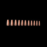 Apres - neutrals gel-x tips - lila sculpted coffin long (150 pcs)