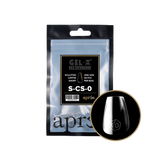 apres - Gel-X 2.0 Refill Bags - Sculpted Coffin Short Size 0 (50 pcs)