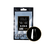 apres - Gel-X 2.0 Refill Bags - Sculpted Coffin Short Size 5 (50 pcs)