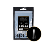 apres - Gel-X 2.0 Refill Bags - Sculpted Stiletto Long Size 6.5 (50 pcs)