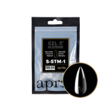 apres - Gel-X 2.0 Refill Bags - Sculpted Stiletto Medium Size 1 (50 pcs)