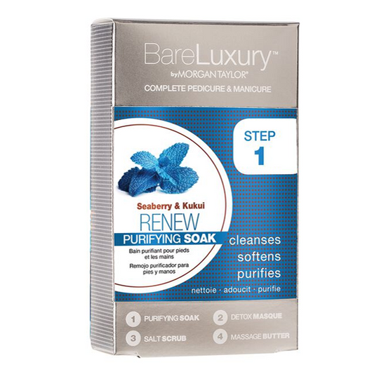 Morgan Taylor - BareLuxury 4-in-1 Complete Pedicure & Manicure - Renew Seaberry & Kukui