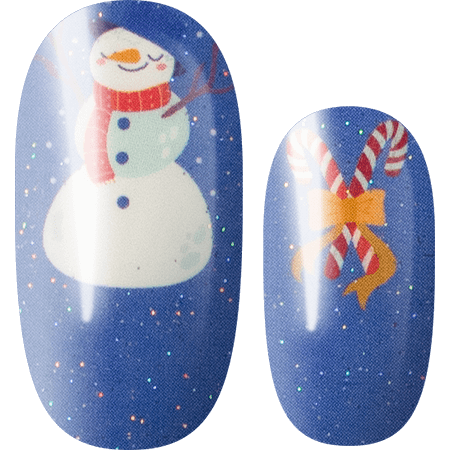 Lily And Fox - Nail Wrap - Snowy Shimmer