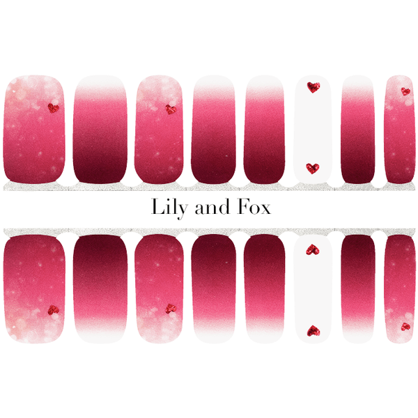 Lily and Fox - Nail Wrap - Sweethearts