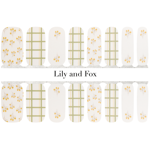 Lily And Fox - Nail Wrap - Grandma's Table