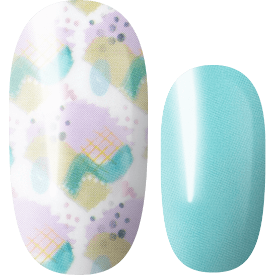 Lily And Fox - Nail Wrap - Pastel Sequence