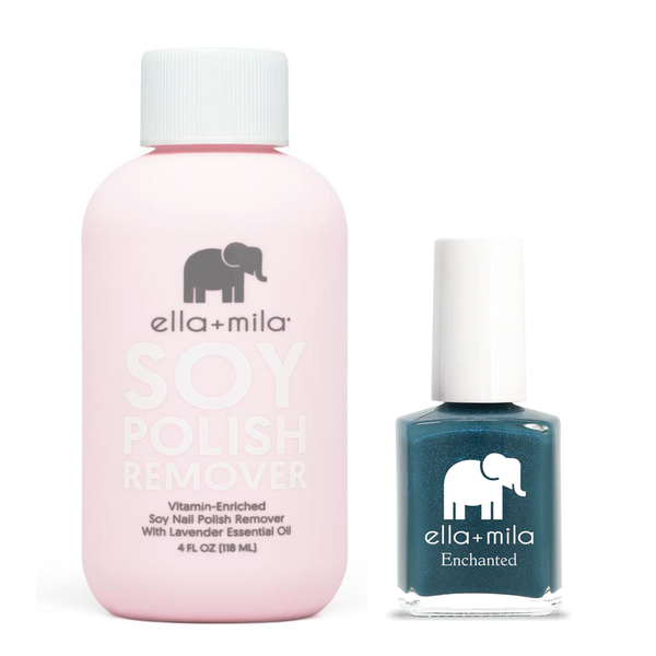 ella+mila - Soy Polish Remover & Twilight - .45oz