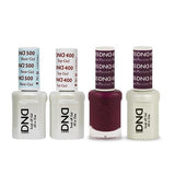 DND - Base, Top, Gel & Lacquer Combo - Plum Passion - #455