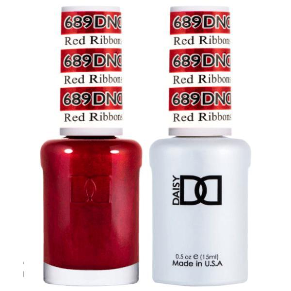 DND - Gel & Lacquer - Red Ribbons - #689