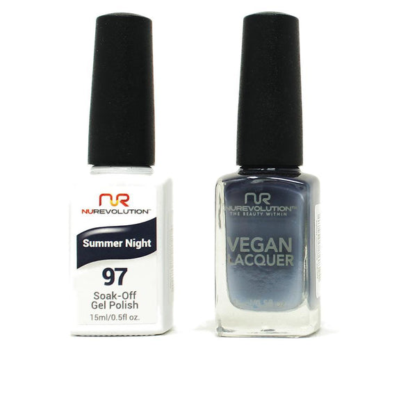 NuRevolution - Gel & Lacquer - Summer Night - #97