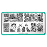 Maniology - Stamping Plate - Porcelain #M252