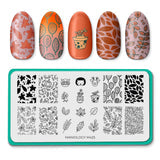 Maniology - Woodland Wonders (M425) - Nail Stamping Plate